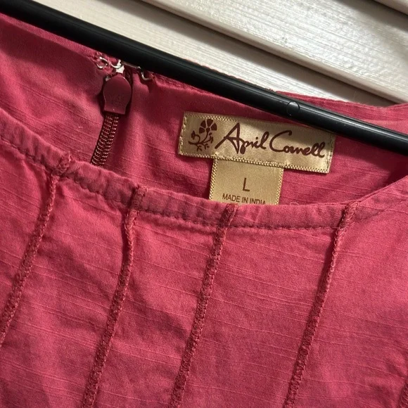 April Cornell Elegant Pink Sleeveless Dress - Picture 4 of 4